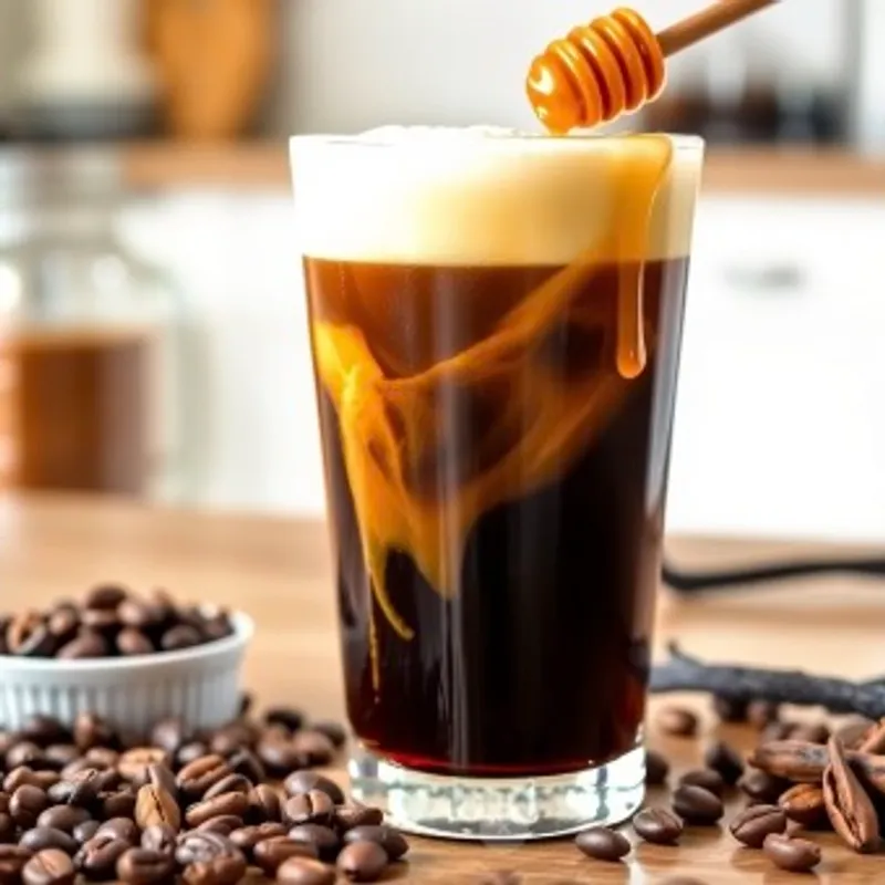 Vanilla Honey Cold Brew Coffee image